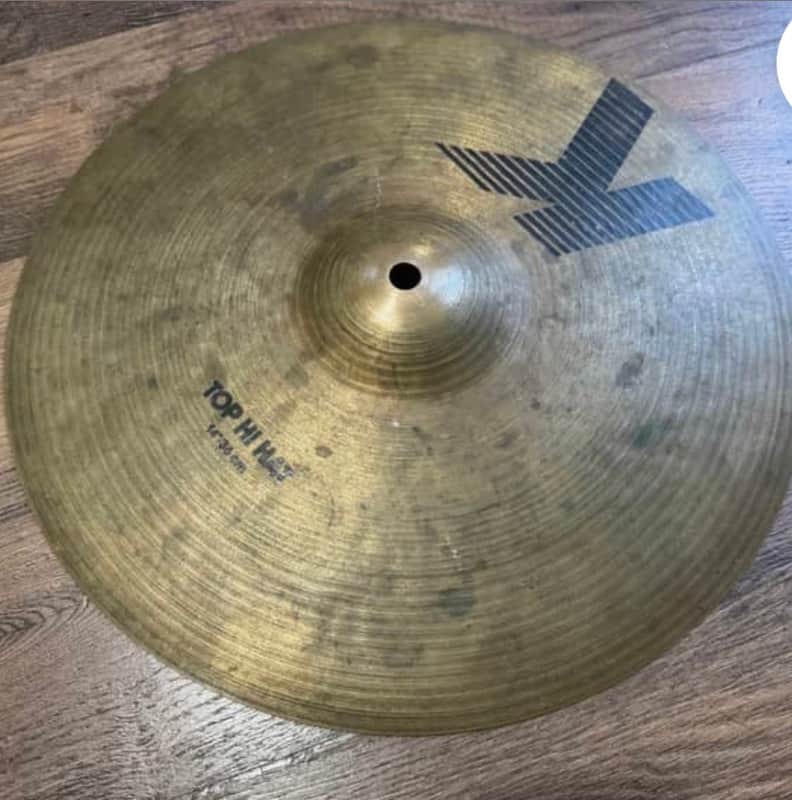 Zildjian 14" K Series "EAK" Hi-Hat Cymbal (Top) 1982 - 1988 - Traditional image 1