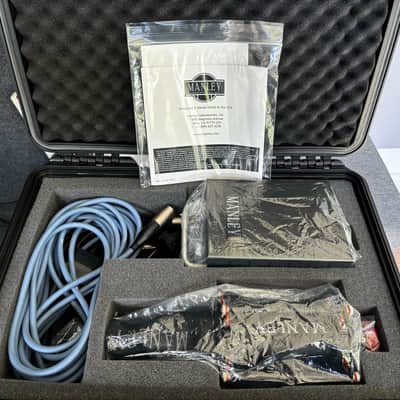 Manley Labs Reference Cardioid Large Diaphragm Tube Condenser Microphone 2010s - Black image 6