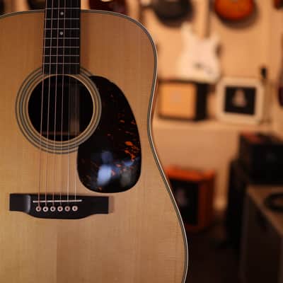 Martin D-28 Satin Standard Series Acoustic Guitar - Satin Natural Aging Toner 5197 image 4