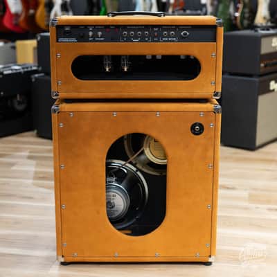 Amplified Nation Six String Sustain 50W Head & 212 Cab – Golden Brown Suede image 9