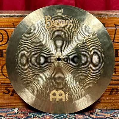 14" Meinl Byzance Jazz Tradition Hi-Hat Cymbal Pair 880g/1008g * Video* image 2