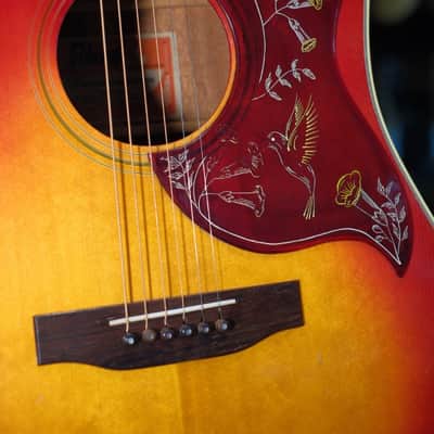 Gibson 1974 Hummingbird Custom, Cherry Sunburst (Pre-Owned) image 4