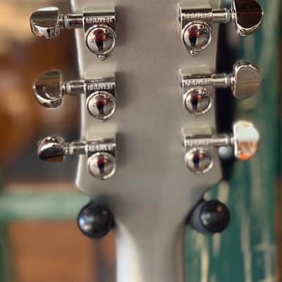 Epiphone SG Sandard Electric Guitar Silver Mist With Soft Epiphone Logo Case image 11