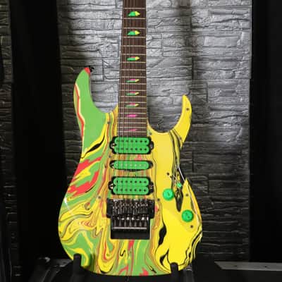 Ibanez UV77-MC Steve Vai Signature Universe 1990 - 1993 - Multi-Color image 18