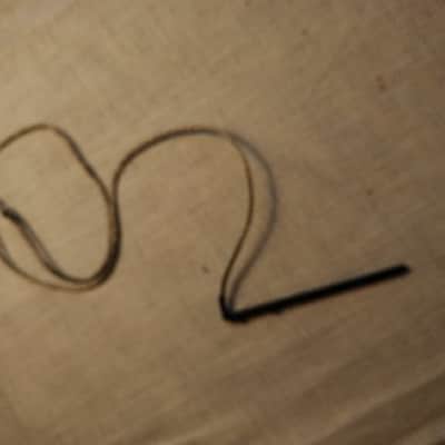 Generic Acoustic Guitar under bridge pick-up 1990 black image 5