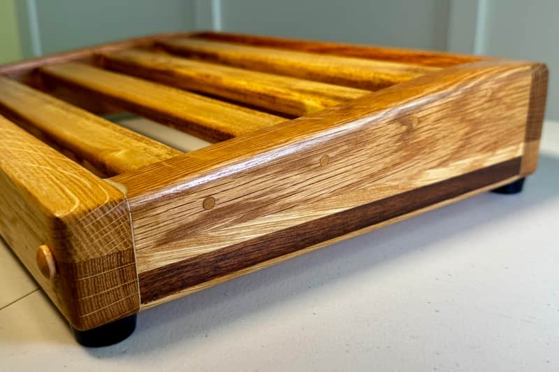 Handcrafted 16"x12" Oak Pedal Board image 1
