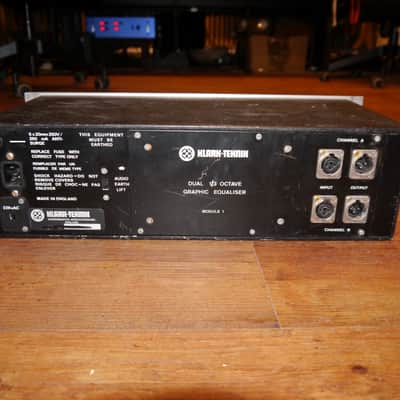 Klark Teknik DN360 2-Channel 30-Band Graphic EQ 2010s - Silver image 2