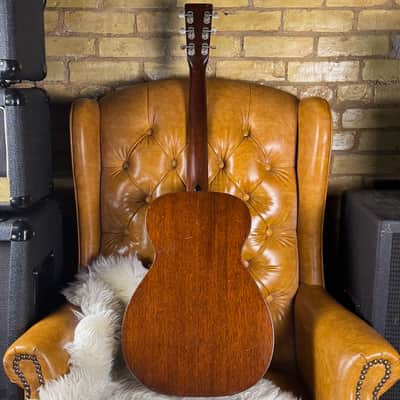 1935 Martin 0-17 Vintage Gloss All Mahogany Pre War Acoustic Guitar W/ Hardshell Case! image 2
