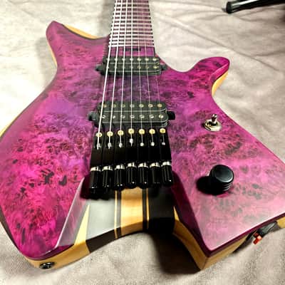 Valravn Huginn 7 2023 Purple Burl Neck-thru image 10