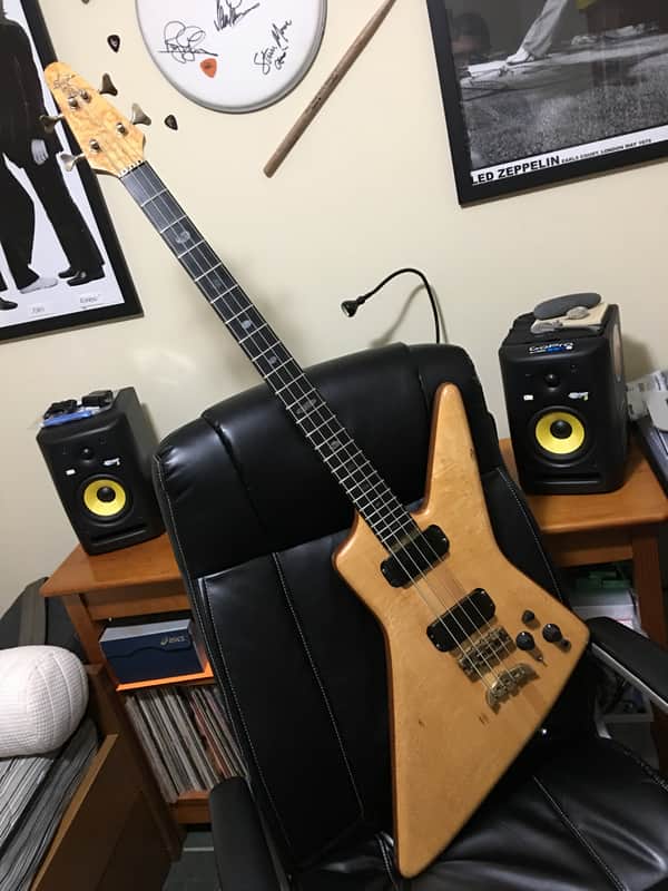 Alembic Spoiler Explorer 4 String Bass Guitar image 1