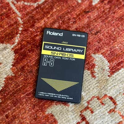 Roland SN-R8-05 Sound Data Rom Card - Jazz