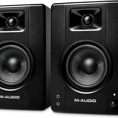M-Audio BX4 120-Watt Powered Desktop Computer Speakers/Studio Monitors! image 1
