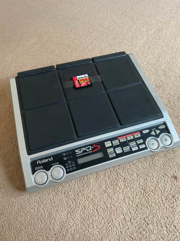 Roland SPD-S 9-Zone Digital Percussion Sampling Pad 2003 - 2012 - Black/Silver image 1