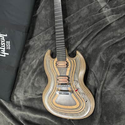 Gibson Zoot Suit SG 2009 Black and Natural image 1