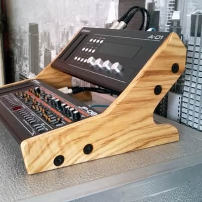 Roland Boutique Solid Oak Dual Stand MK2 from Synths And Wood image 3