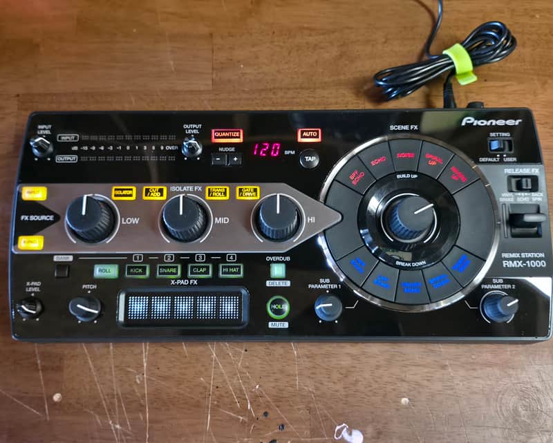 Pioneer RMX-1000 Professional Performance DJ effector & sampler - Black image 1