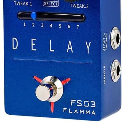 Flamma FS03 Delay 2020 - Present - Blue image 3