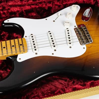 Fender Fender Custom Shop 70th Ltd Edition 1954 Stratocaster Journeyman Relic 2025 - sunburst image 6