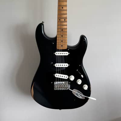 Fender Vintera '50s Tribute Stratocaster Road Worn 2023 - Black image 1
