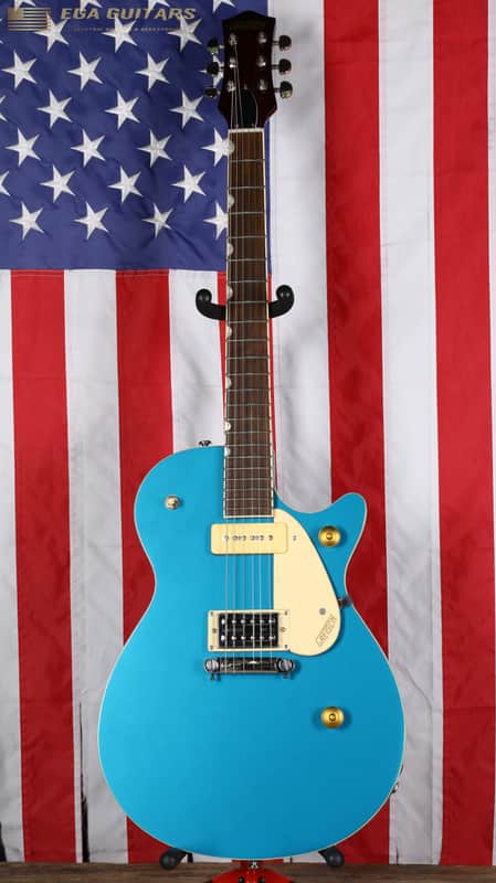 Gretsch G2215-P90 Streamliner Junior Jet Club - Ocean Turquoise image 1