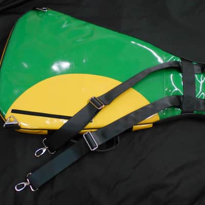 Crea-re Studio Sleeve Guitar Case/Green×Yellow image 6