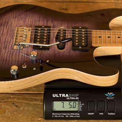 SUMMER SALE!! Tom Anderson Drop Top Natural Purple to T Purple to Black Burst with Binding 2023 image 4