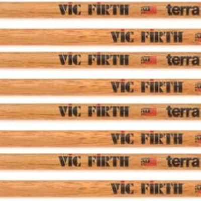 Vic Firth American Classic Terra Drumsticks - 7A Wooden Tip (4-pack) image 2