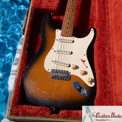 1987 Fender American Vintage Reissue 1957 Stratocaster - 100% Natural Ultimate Road Warrior MOJO - Pro Set Up w Perfect Frets/Action/Intonation! image 1