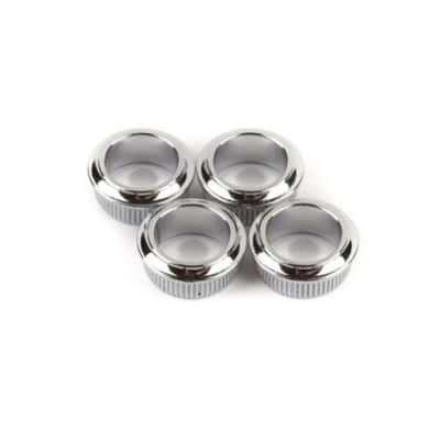 Genuine Fender Set of (4) Chrome Mex Standard Bass Tuner/Tuning Machine Bushings image 4