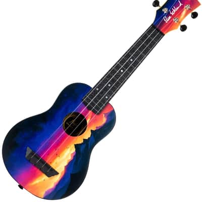 Flight TUS-EE SUNSET Elise Ecklund Signature Travel Soprano Ukulele New - Sunset image 9