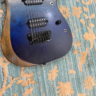 Ibanez RGD7521PB-DSF Standard 2021 - Present - Deep Seafloor Fade Flat image 11