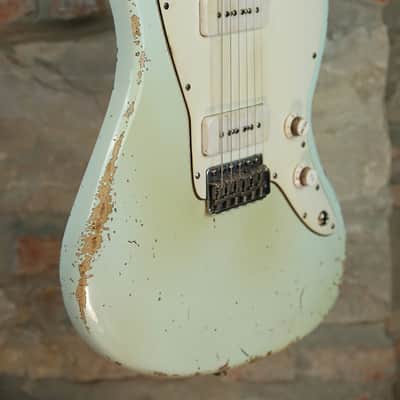 FRANCHIN Neptune J P90 Heavy Relic - Faded Sonic Blue image 2