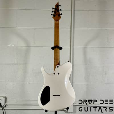 Balaguer USA Series Seraph Modern Electric Guitar w/ Case (324) - Gloss Metallic Jewel White image 15