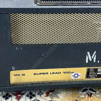 1979 Marshall - 1959 Super Lead - 100 Watt - ID 3443 image 11