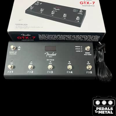 Fender GTX-7 Button Footswitch 2020 - Black - X18730 image 1