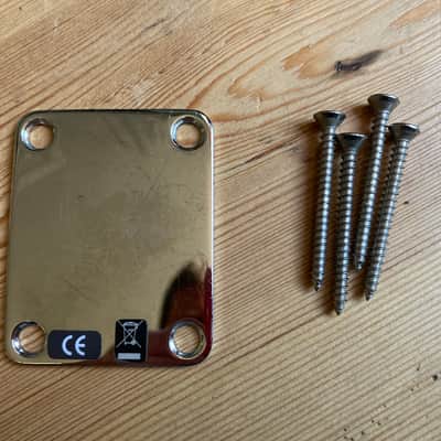 Fender Telecaster Guitar Neckplate 2005 Mexico Mexican MIM image 1
