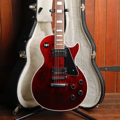 Gibson Les Paul Classic Custom Wine Red Electric Guitar 2012 Pre-Owned image 2