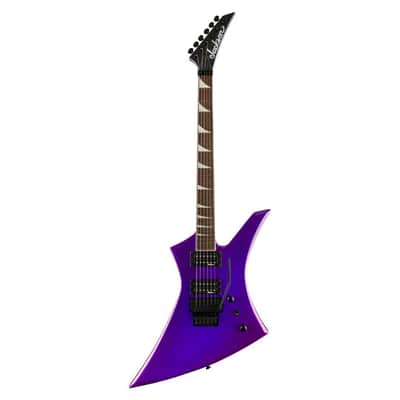 Jackson X Series Kelly KEX 6-String Right-Handed Electric Guitar with Poplar Body and Laurel Fingerboard (Deep Purple Metallic)
