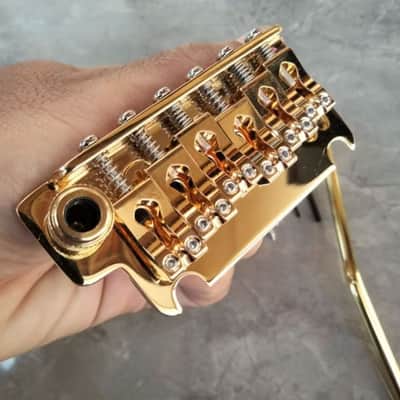 Ibanez T1502 Tremolo Bridge 6 string in Gold image 3