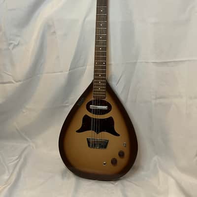 Danelectro Bellzouki 7010 Single Pickup 12-String 1961 - 1969 - Brown Burst image 2