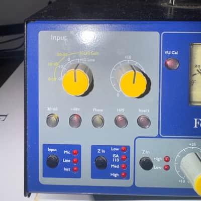 Focusrite ISA One Desktop Mic Preamp 2008 - Present - Blue image 2