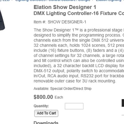 DMX Controller - Elation Show Designer image 3