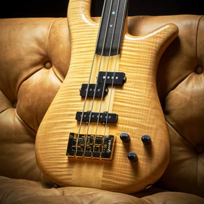 Spector Woodstock Custom Collection NS-2 Jon Vintage Tint Fretless image 3