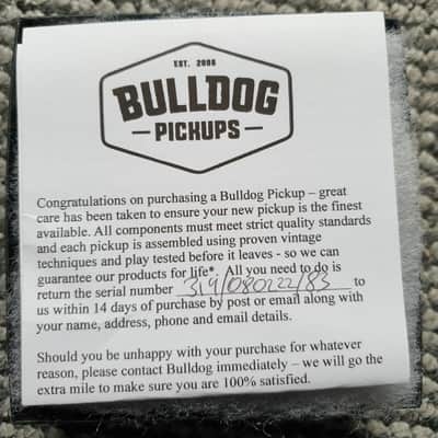 Bulldog Pickups Classic T - Tele/Telecaster Single Coil Bridge & Neck Guitar Pickups image 5