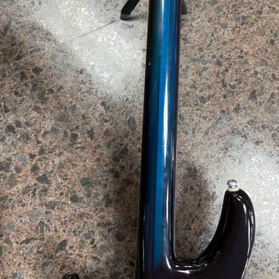 Mr. Potato Super Stratocaster -Blue Gloss over Wood Grain image 7