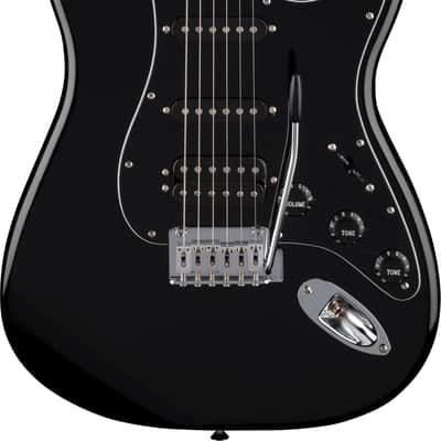 FENDER - Standard Stratocaster HSS Laurel Fingerboard Black Pickguard Black - 0266441506 image 3