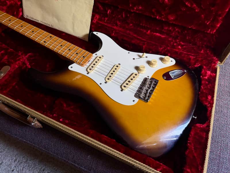 Fender American Vintage '56 Stratocaster 2013 2-Tone Sunburst image 1