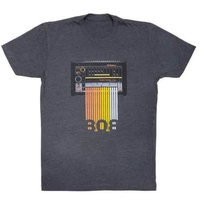 ROLAND TR808 T-Shirt Grigia XL