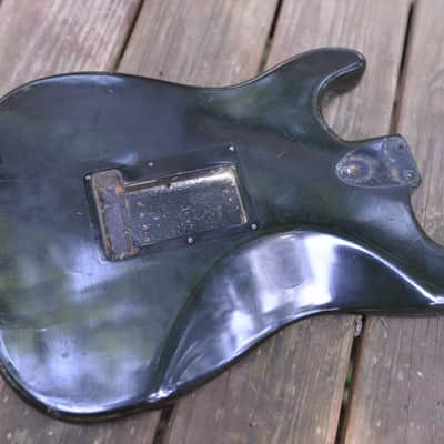 1972 Vintage Fender Stratocaster 3-Bolt Body Original BLACK 1970's Strat Guitar image 13