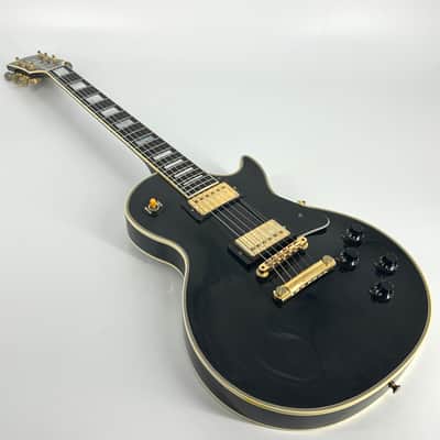 1991 Gibson Pre-Historic Les Paul '57 Custom Reissue - Ebony image 5